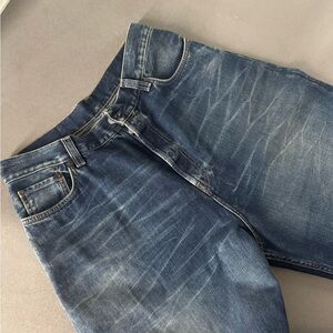 Acne Studios 2023 Mid Blue Wide Leg Jeans Size 38